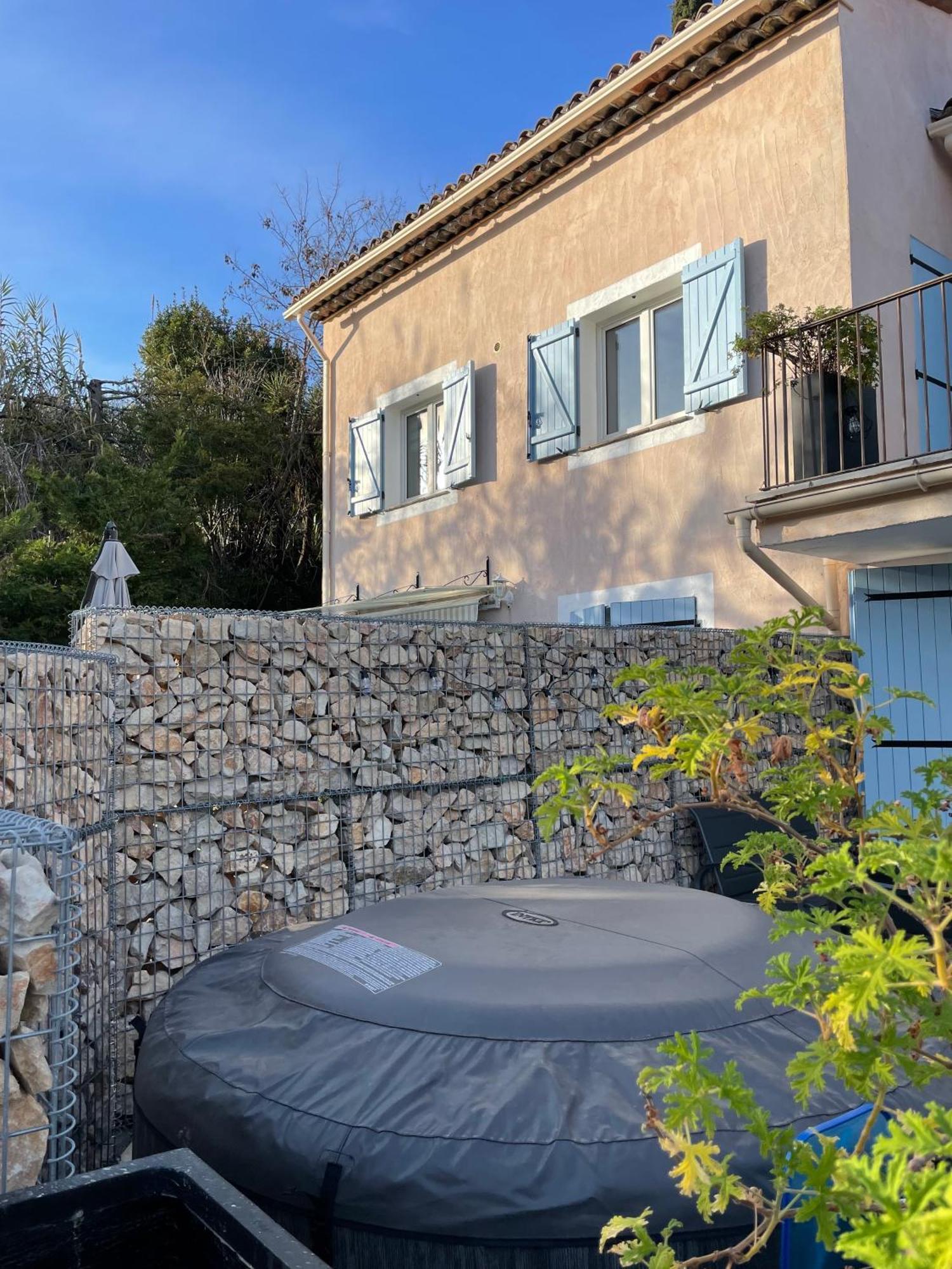 Luva D'Azur, Rez De Villa Le Riou - Le Vallon Le Bar-sur-Loup Zewnętrze zdjęcie