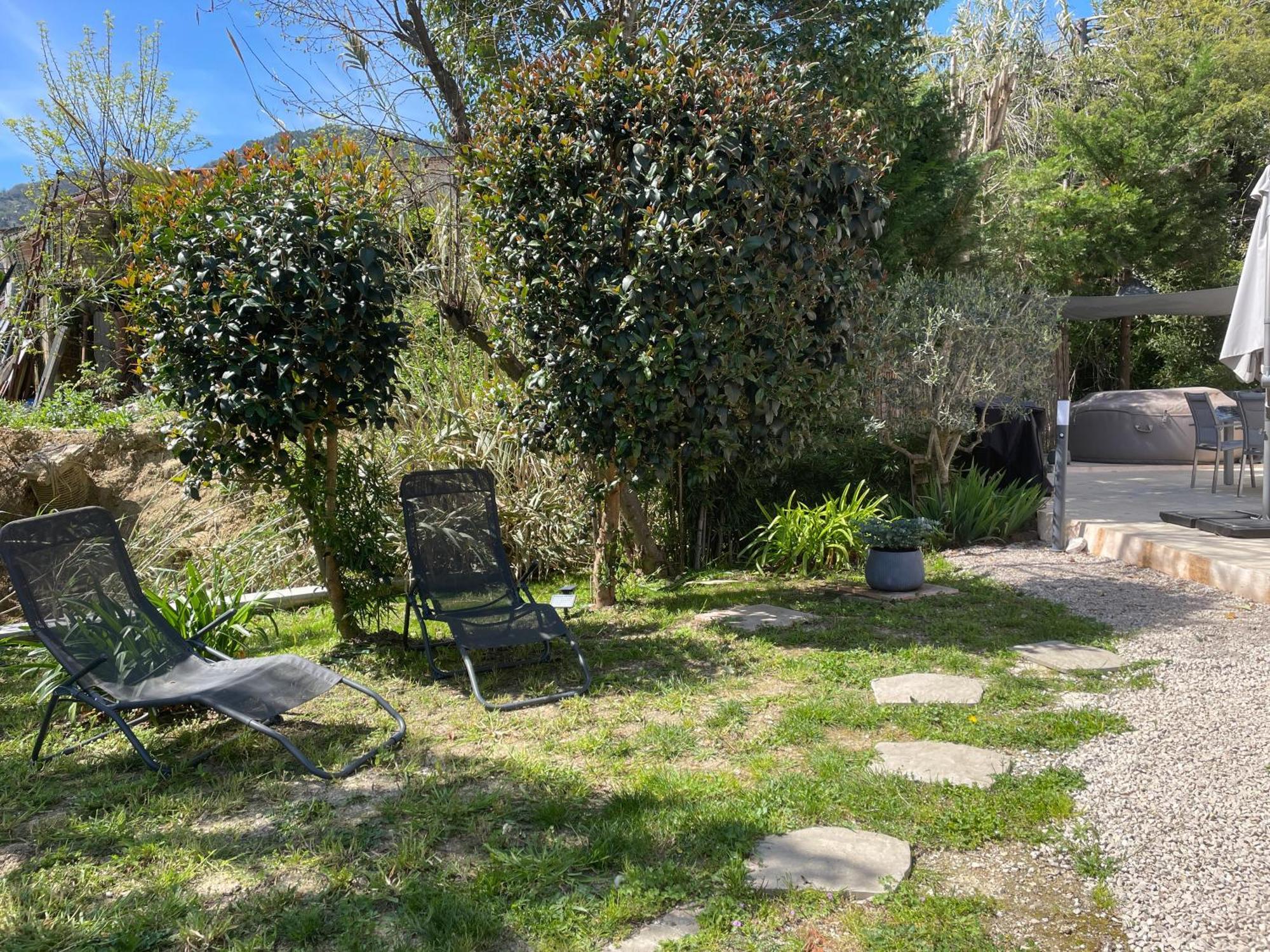 Luva D'Azur, Rez De Villa Le Riou - Le Vallon Le Bar-sur-Loup Zewnętrze zdjęcie