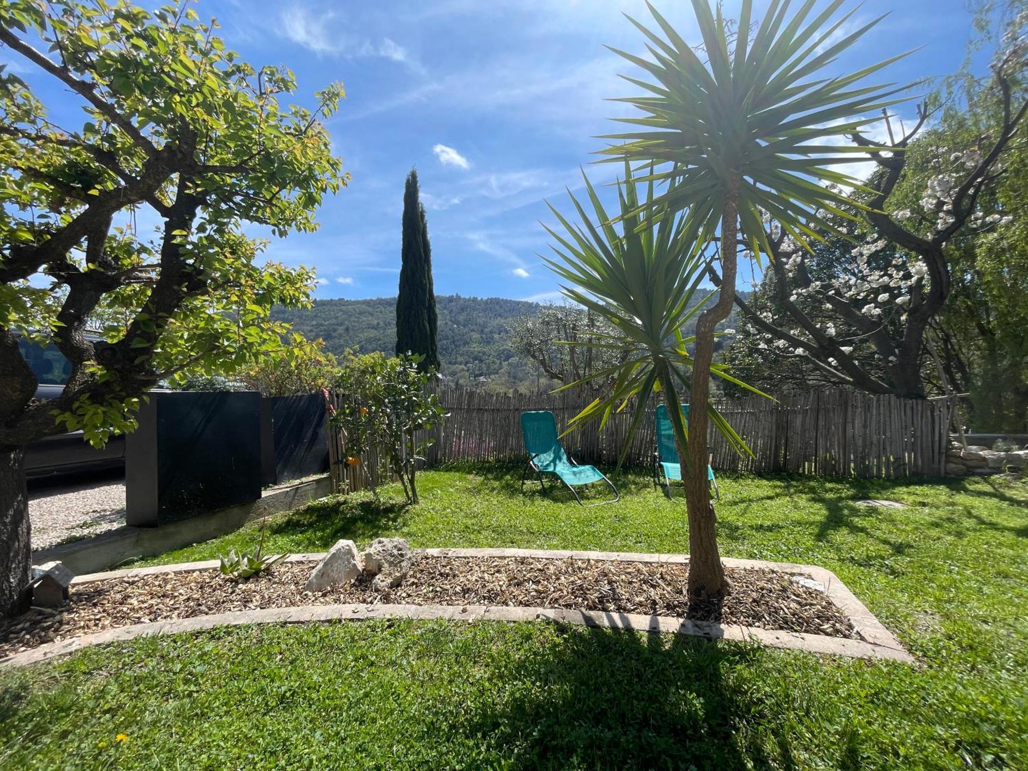 Luva D'Azur, Rez De Villa Le Riou - Le Vallon Le Bar-sur-Loup Zewnętrze zdjęcie