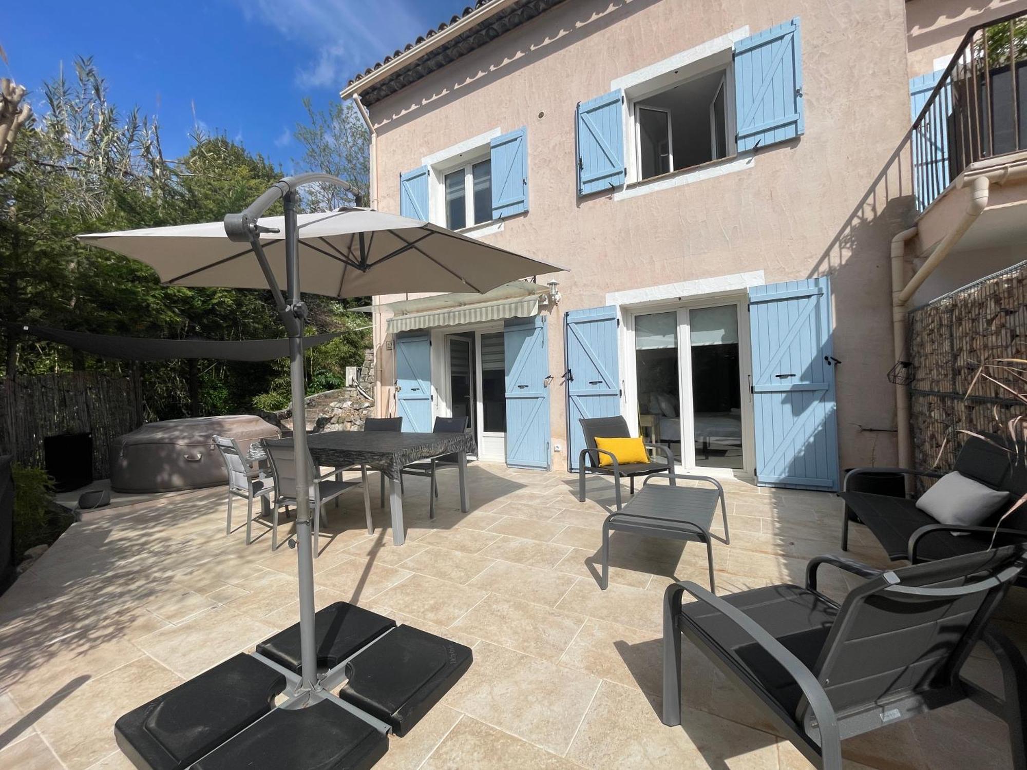 Luva D'Azur, Rez De Villa Le Riou - Le Vallon Le Bar-sur-Loup Zewnętrze zdjęcie