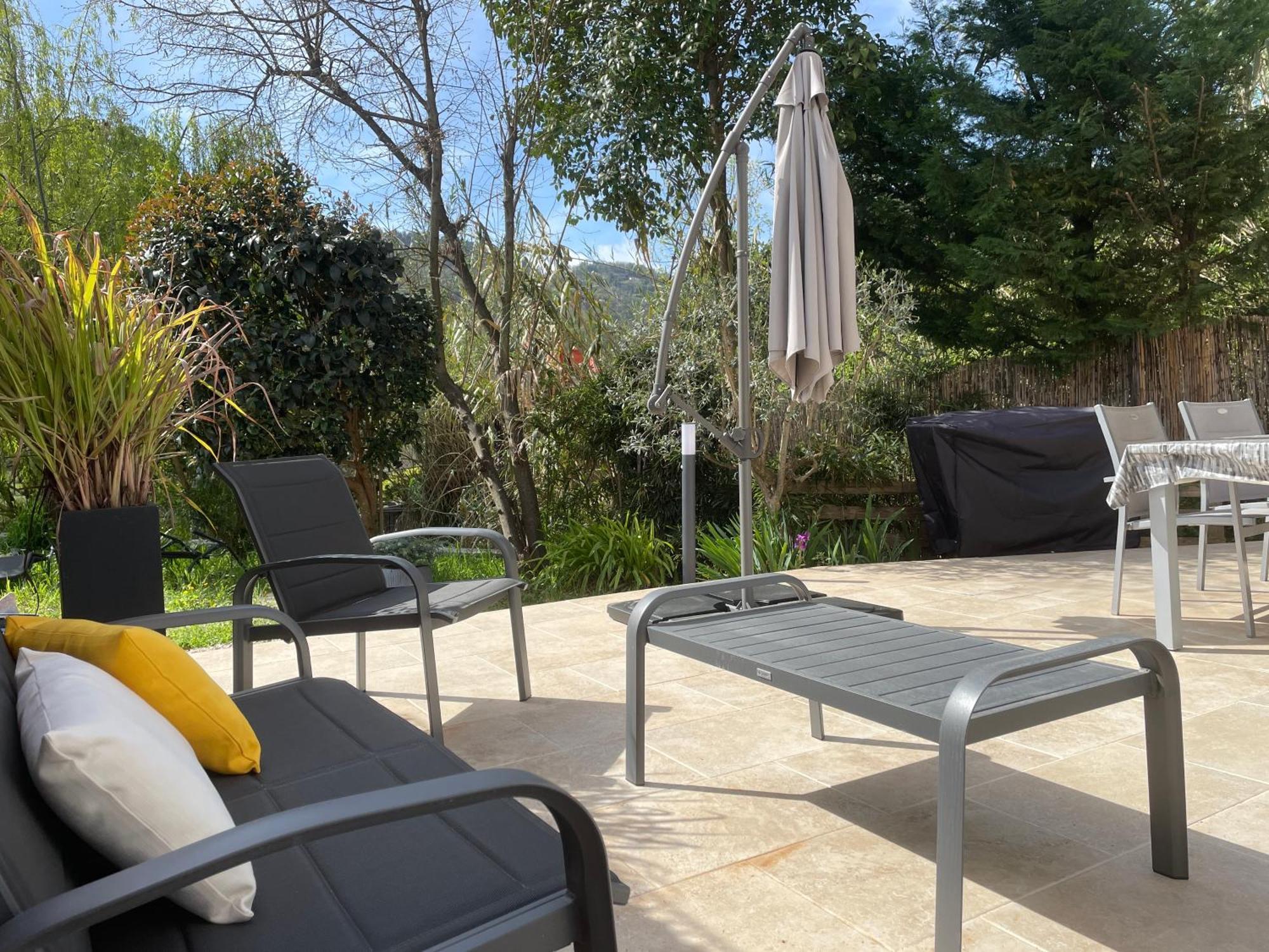 Luva D'Azur, Rez De Villa Le Riou - Le Vallon Le Bar-sur-Loup Zewnętrze zdjęcie