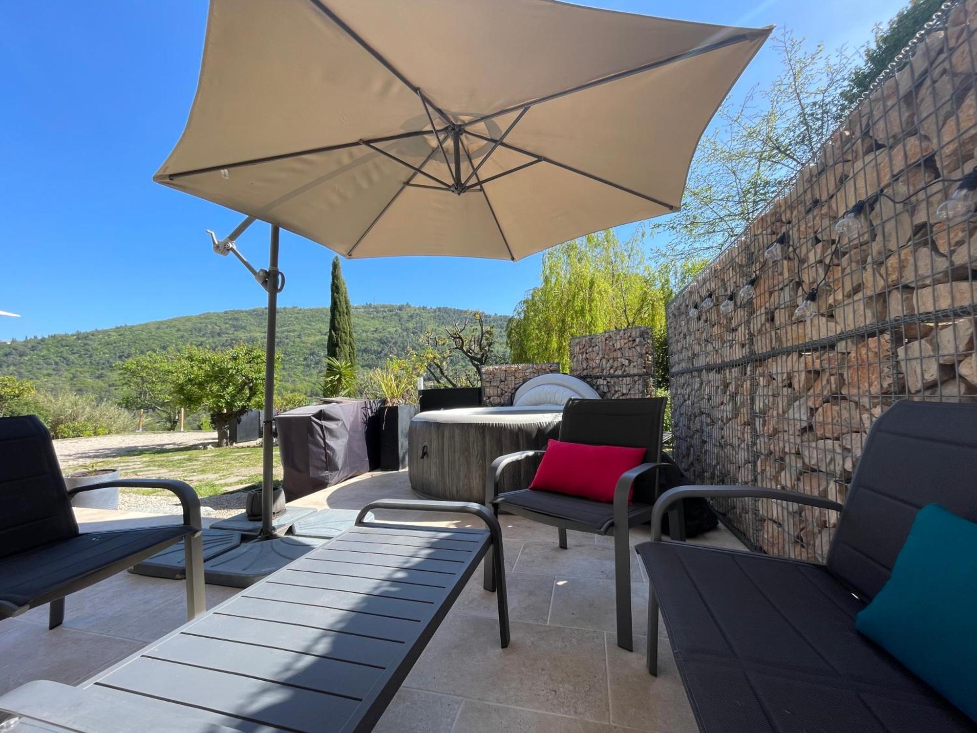 Luva D'Azur, Rez De Villa Le Riou - Le Vallon Le Bar-sur-Loup Zewnętrze zdjęcie