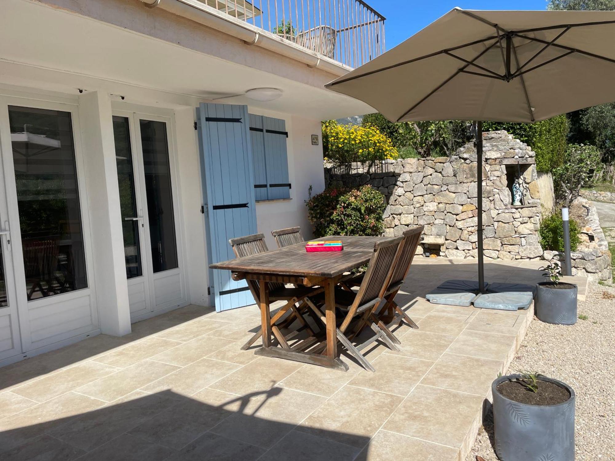 Luva D'Azur, Rez De Villa Le Riou - Le Vallon Le Bar-sur-Loup Zewnętrze zdjęcie