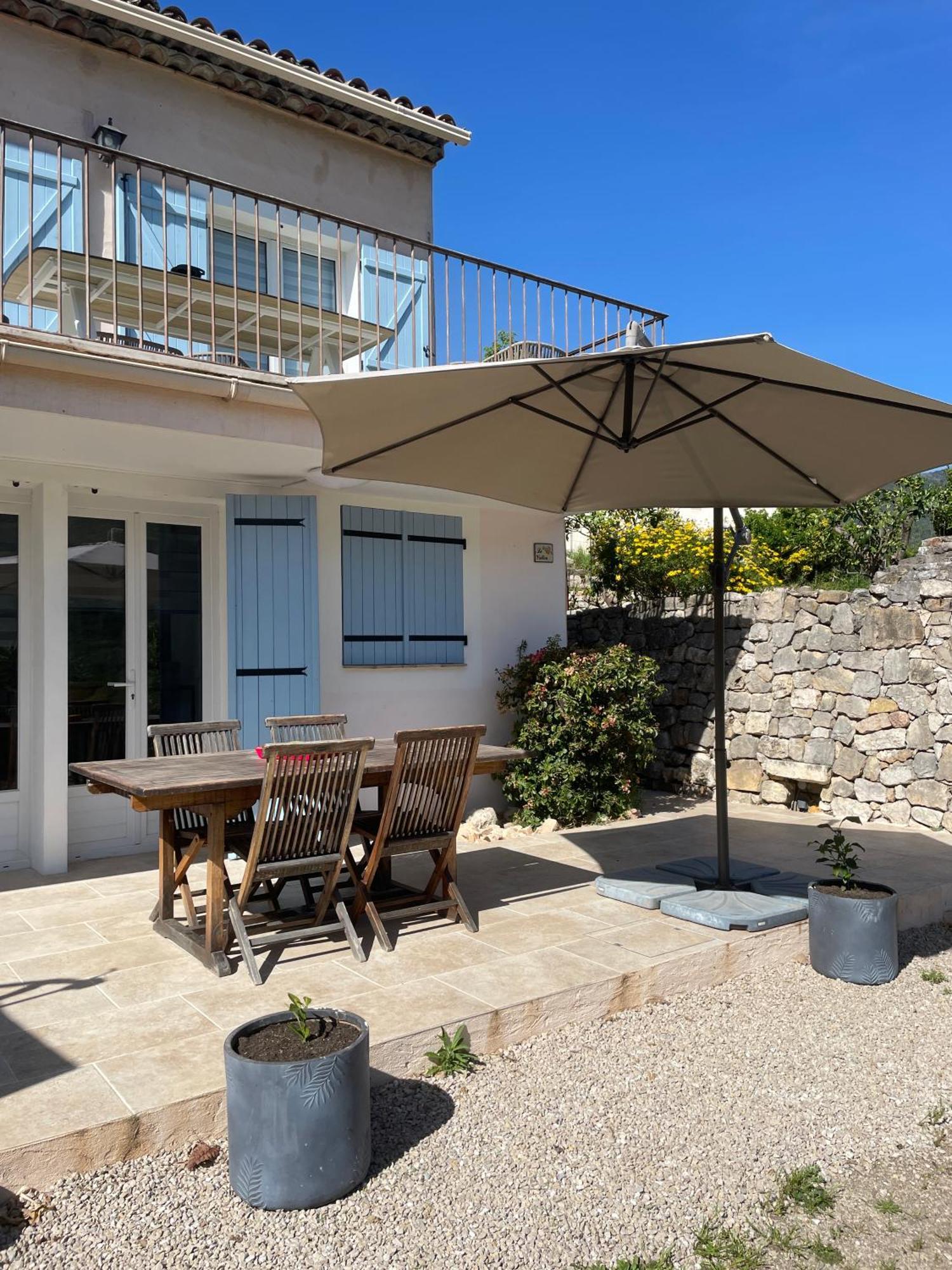 Luva D'Azur, Rez De Villa Le Riou - Le Vallon Le Bar-sur-Loup Zewnętrze zdjęcie