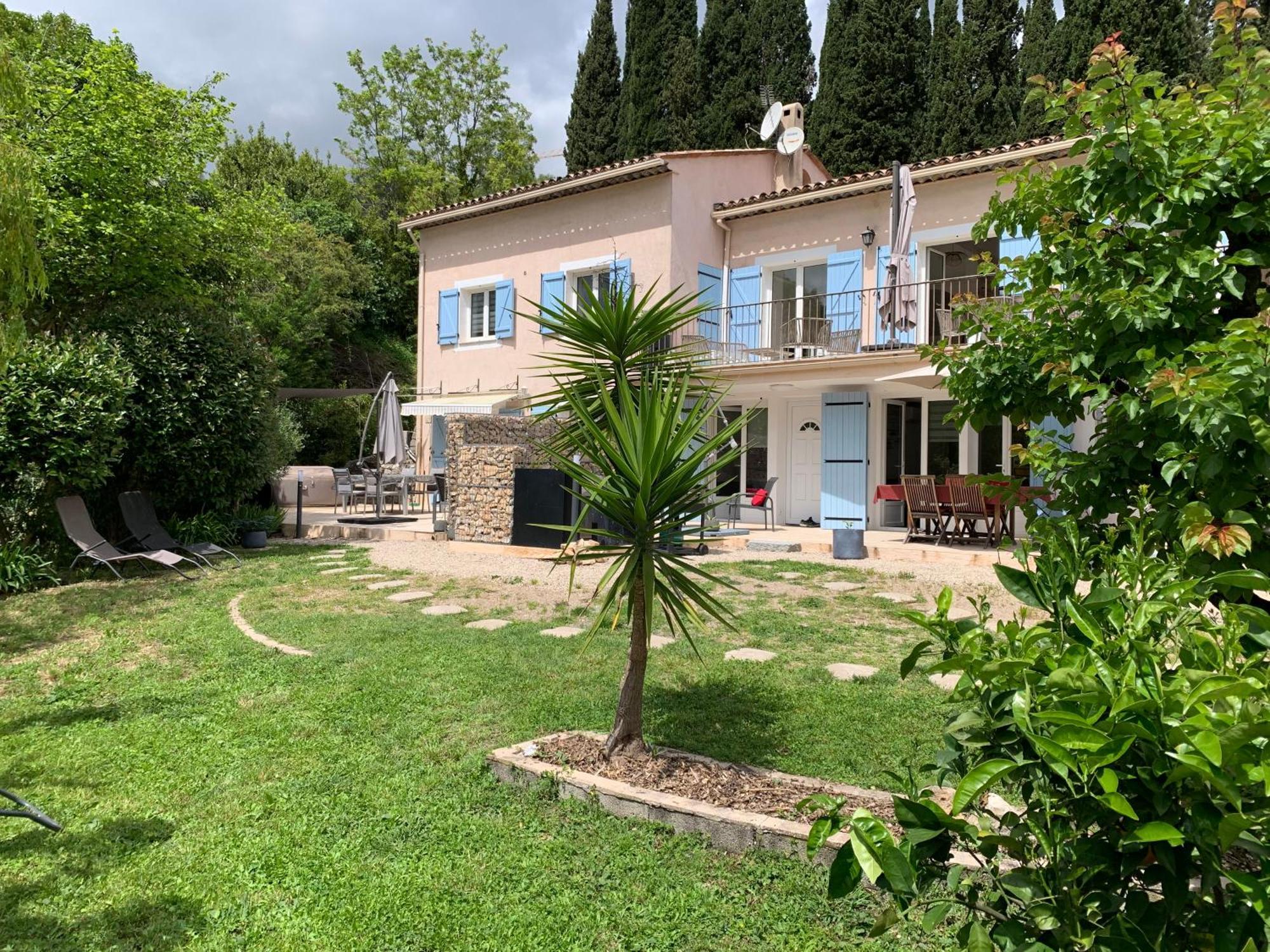 Luva D'Azur, Rez De Villa Le Riou - Le Vallon Le Bar-sur-Loup Zewnętrze zdjęcie